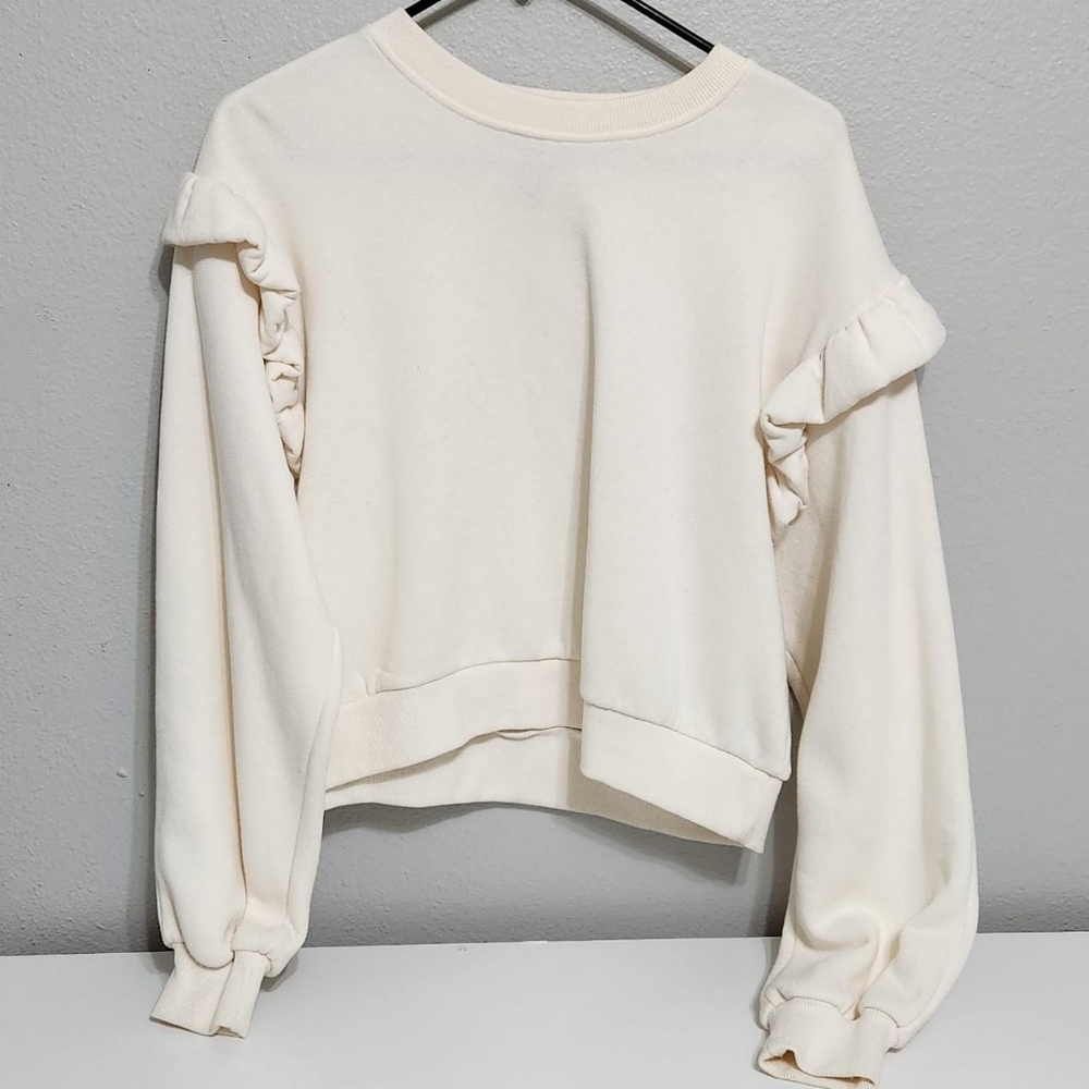 Cream sweater